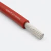 TEBAOFLEX UL 3135 200C 600V ultra-flexible red silicone rubber lead wire with heavy 0.78 mm wall and fine-stranded silver-white tinned copper